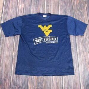 West Virginia Mountaineers Jersey Mens XL NCAA College Sport Attack Tee Vintage